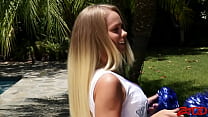 porn чирлидершу с круглой жопой наполнили сливками porn