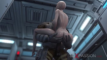 porn 3d инопланетный монстр играет с молодой женщиной в базовом лагере на марсе porn