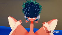 porn britrose boku no hero academia yaoi midoriya izuku deku and uzumaki having sex in the underground blowjob bareback porn