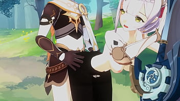 porn aether and noelle in the forest porn