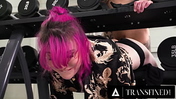 porn transfixed cutie lena moon gets stuck in the gym and pounded by big dick stud who takes advantage porn