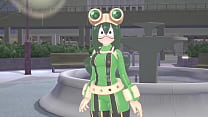 porn tsuyu asui fucking in the park pov boku no hero short porn