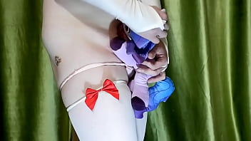 porn eronekokun plush toy izzy moonbow from my liitle pony play with my cock porn